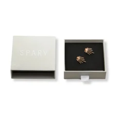Sparv Twisted korvakorut hopeoitu, 1110201