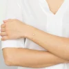 Stelle Lab Diamond rannekoru, kullattu hopea ja laboratoriotimantti