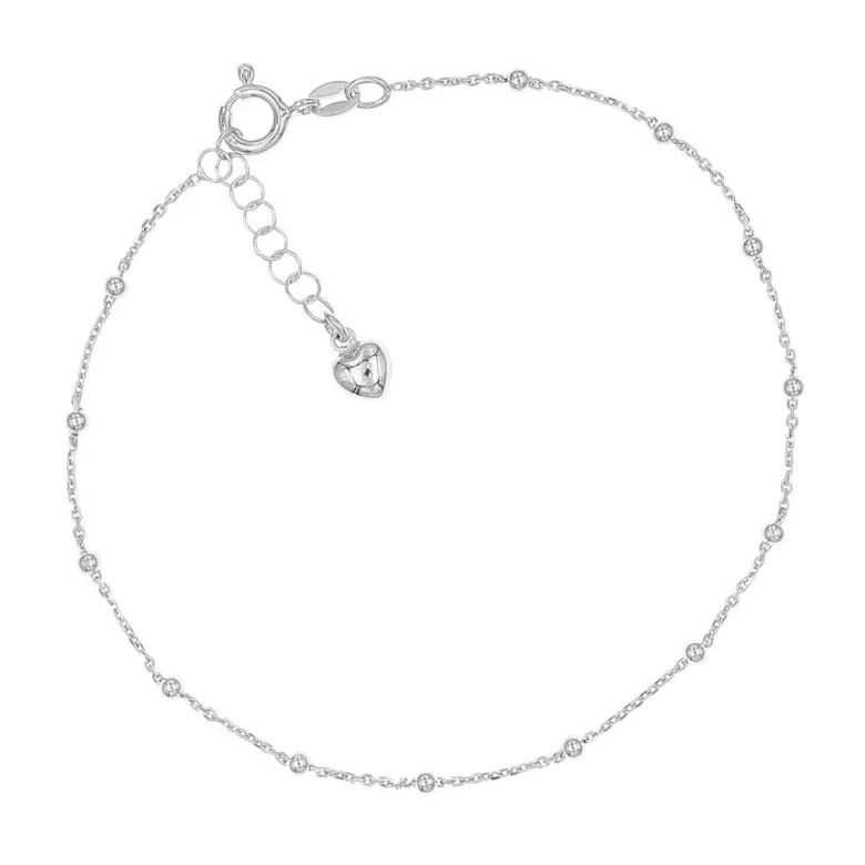 Stelle nilkkakoru, hopeaa, 0019BK6805