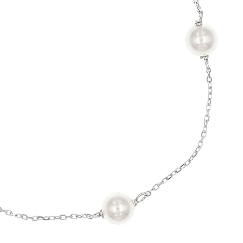 Stelle rannekoru helmillä, hopeaa, 0019HK5492-BR