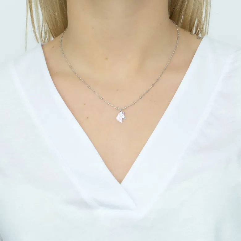 Stelle riipus, yksisarvinen, hopeaa, 0004HK5256