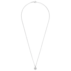 TI SENTO Classic kaulakoru, hopeaa ja zirkonit, 34123ZI/42