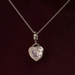 TI SENTO Heart kaulakoru, hopeaa ja zirkoni, 6861ZI
