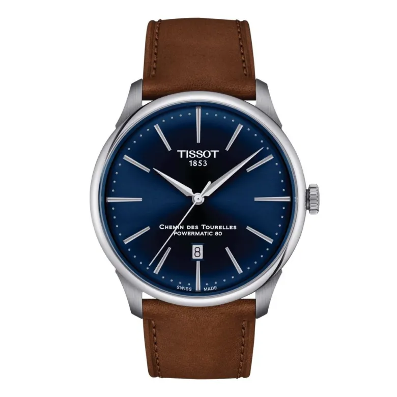 Tissot Chemin des Tourelles Powermatic 80, T1394071604100, rannekello