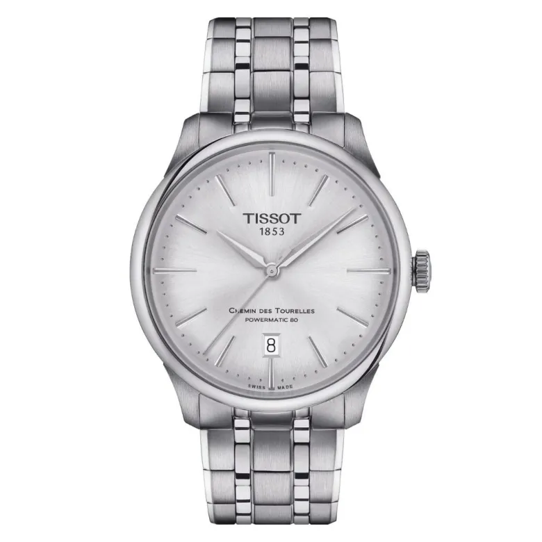 Tissot Chemin des Tourelles Powermatic 80, T1398071103100, rannekello