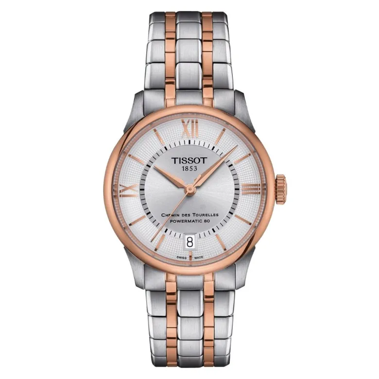 Tissot Chemin des Tourelles Powermatic 80, T1392072203800, rannekello