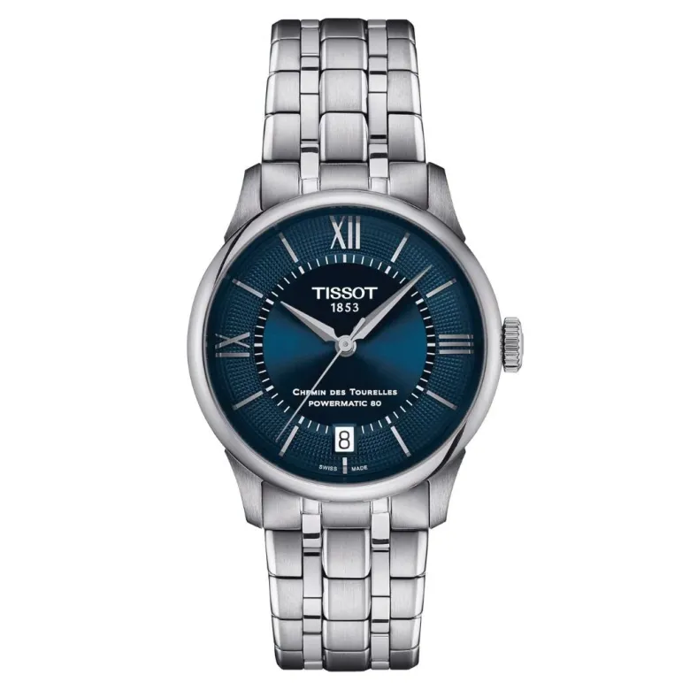 Tissot Chemin des Tourelles Powermatic 80, T1392071104800, rannekello