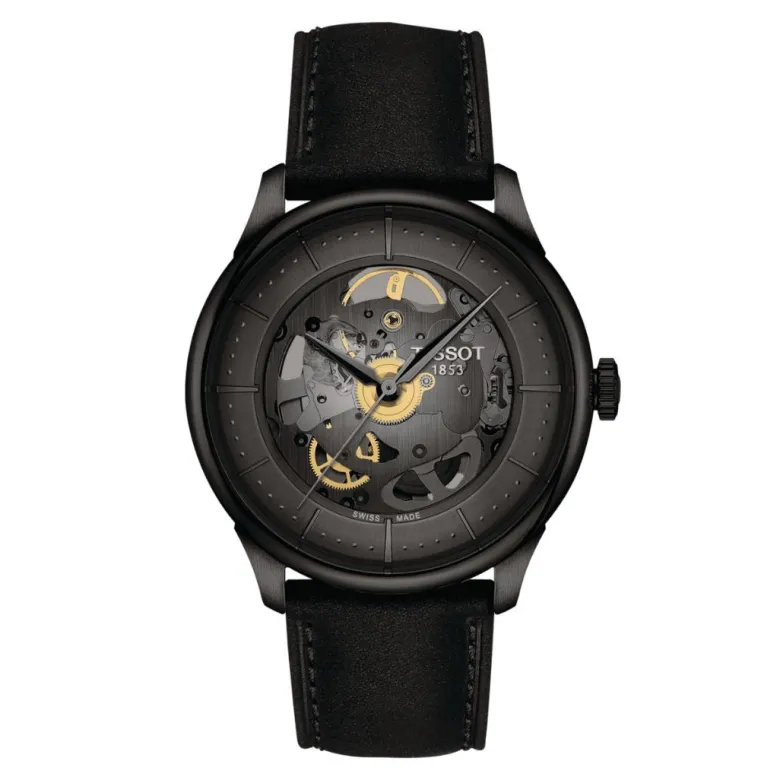Tissot Chemin des Tourelles Squelette T1398363644100, rannekello