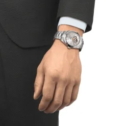 Tissot Gentleman Powermatic 80 Open Heart T1274071103101 rannekello