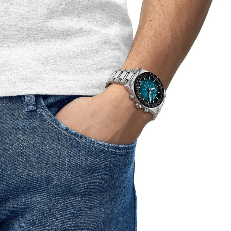 Tissot PR516 Chronograph, 40 mm, T1494171104101 rannekello