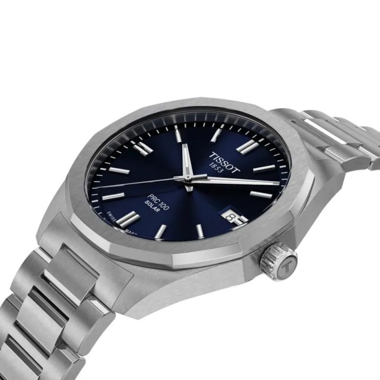 Tissot PRC 100 Solar Quartz 39 mm, T1514221104100 rannekello