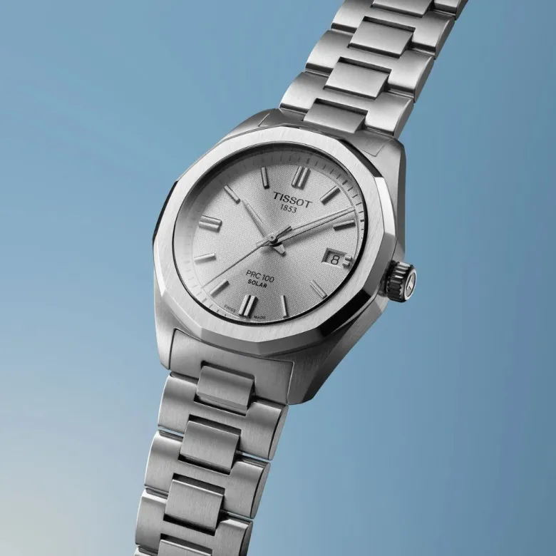Tissot PRC 100 Solar Quartz, 34 mm, T1518221103100 rannekello