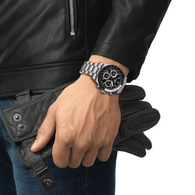 Tissot PR516 Mechanical Chronograph T1494592105100 rannekello