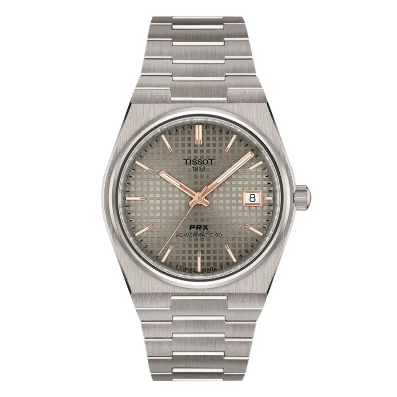 Tissot PRX Powermatic 80, titaani, 38 mm, T1378074406100 rannekello