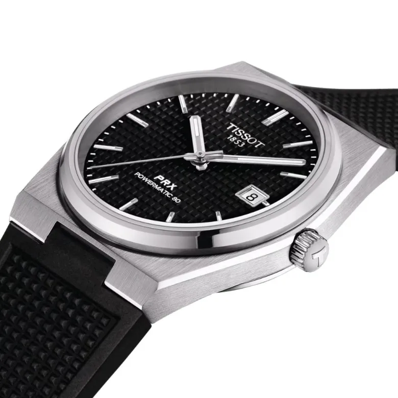 Tissot PRX Powermatic 80, T1374071705100, rannekello