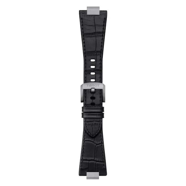 Tissot PRX ranneke, 12 mm, musta nahka, T852047562