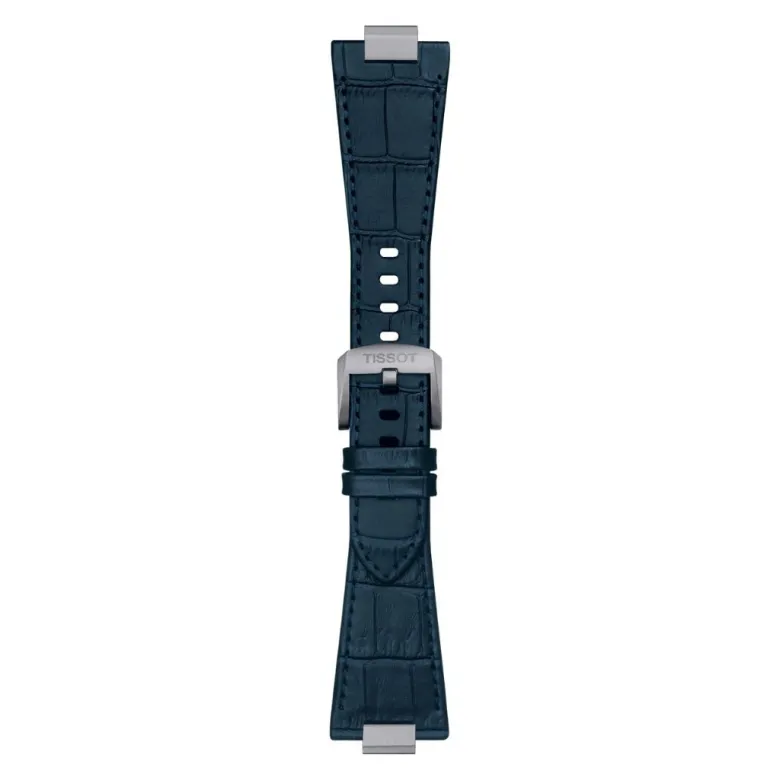 Tissot PRX ranneke, 12 mm, tummansininen nahka, T852047701