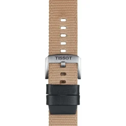 Tissot ranneke, 22 mm, beige kangas, T852046752