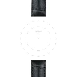 Tissot ranneke, 16 mm, harmaa nahka, T852047924