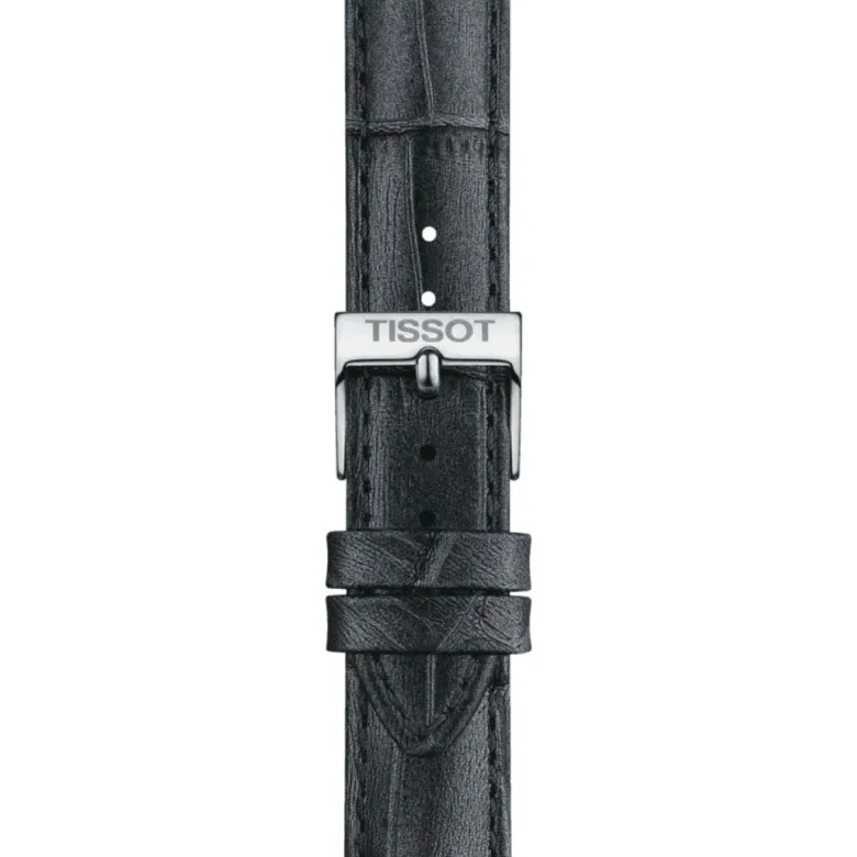 Tissot ranneke, 16 mm, harmaa nahka, T852047924
