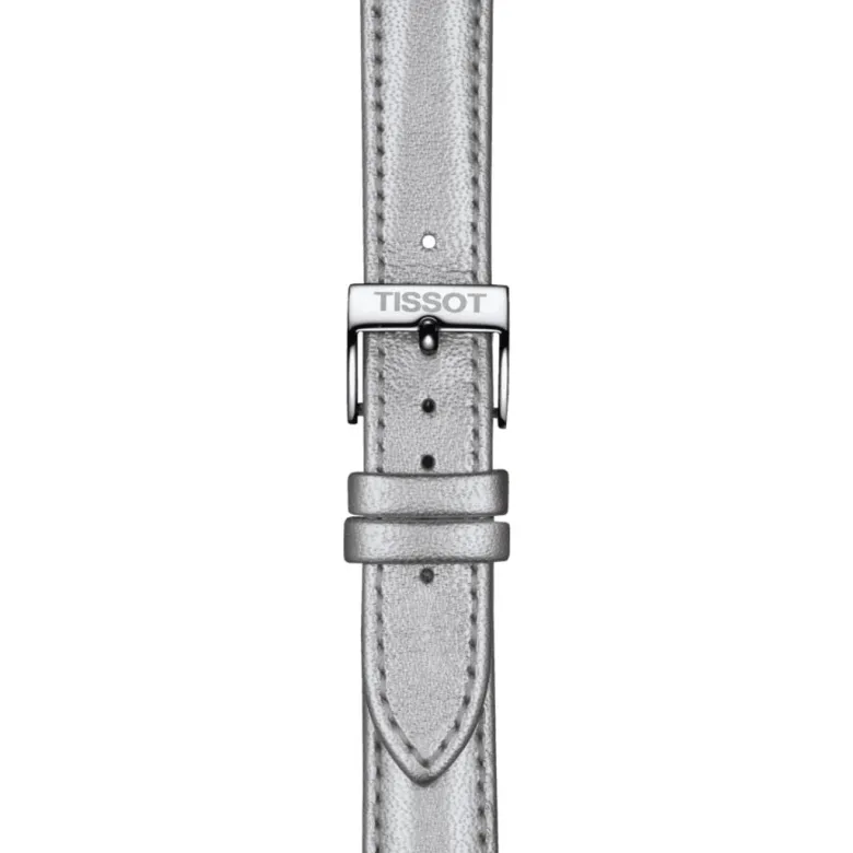Tissot ranneke, 16 mm, harmaa nahka, T852047129