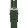 Tissot ranneke, 20 mm, khakinvihreä silikoni, T852049054