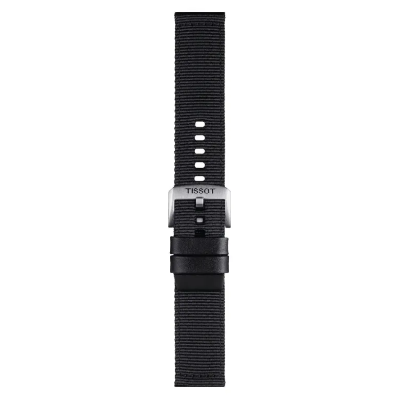 Tissot ranneke, 22 mm, musta kangas, T852046769