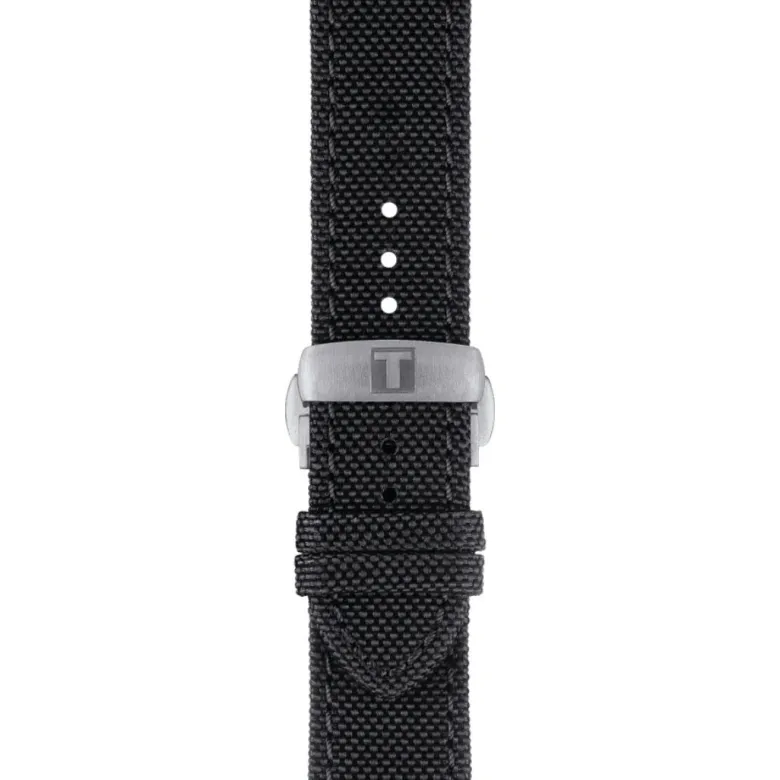 Tissot ranneke, 21 mm, musta kangas, T852043157