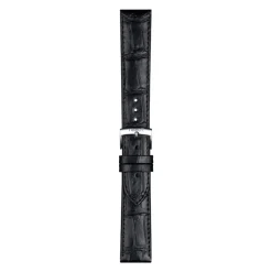 Tissot ranneke, 20 mm, musta nahka, T852043012