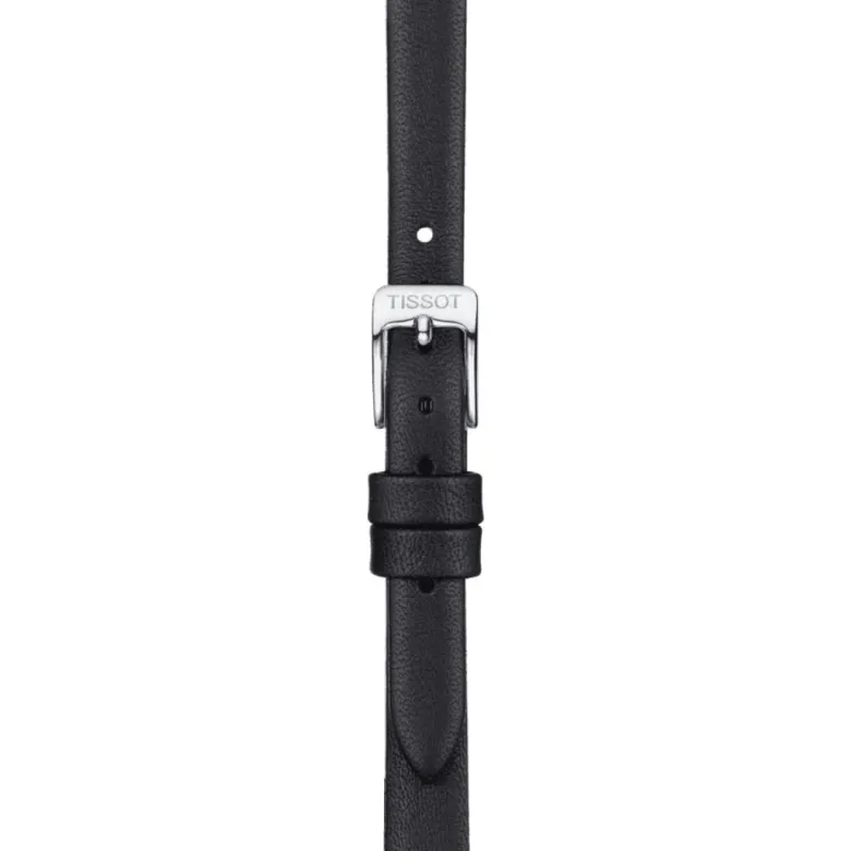 Tissot ranneke, 9 mm, musta nahka, T852043159