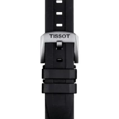 Tissot ranneke, 20 mm, musta silikoni, T852044545