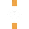 Tissot ranneke, 18 mm, oranssi silikoni, T852047452