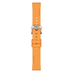 Tissot ranneke, 18 mm, oranssi silikoni, T852047452
