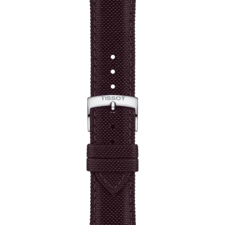 Tissot ranneke, 21 mm, ruskea kangas, T852048181