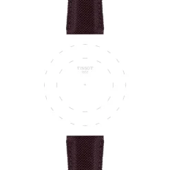 Tissot ranneke, 21 mm, ruskea kangas, T852048181