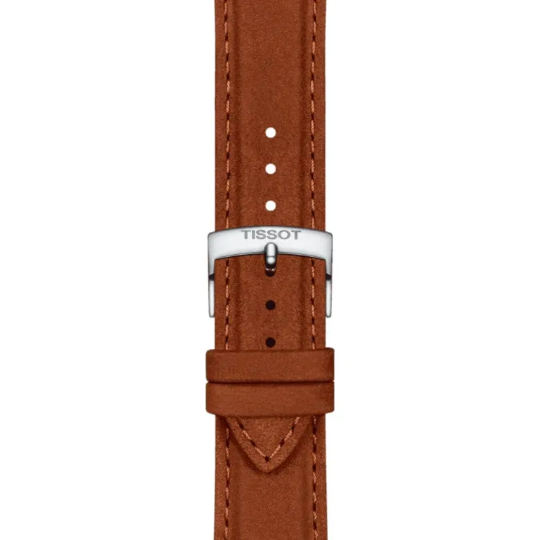 Tissot ranneke, 21 mm, ruskea nahka, T852048229