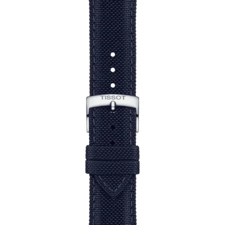 Tissot ranneke, 21 mm, sininen kangas, T852048185