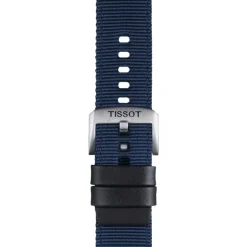 Tissot ranneke, 22 mm, sininen kangas, T852046754