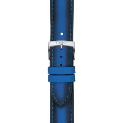 Tissot ranneke, 20 mm, sininen nahka, T852046840