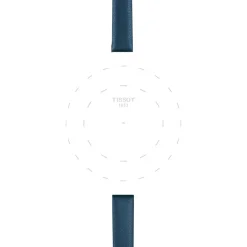 Tissot ranneke, 9 mm, sininen nahka, T852043163