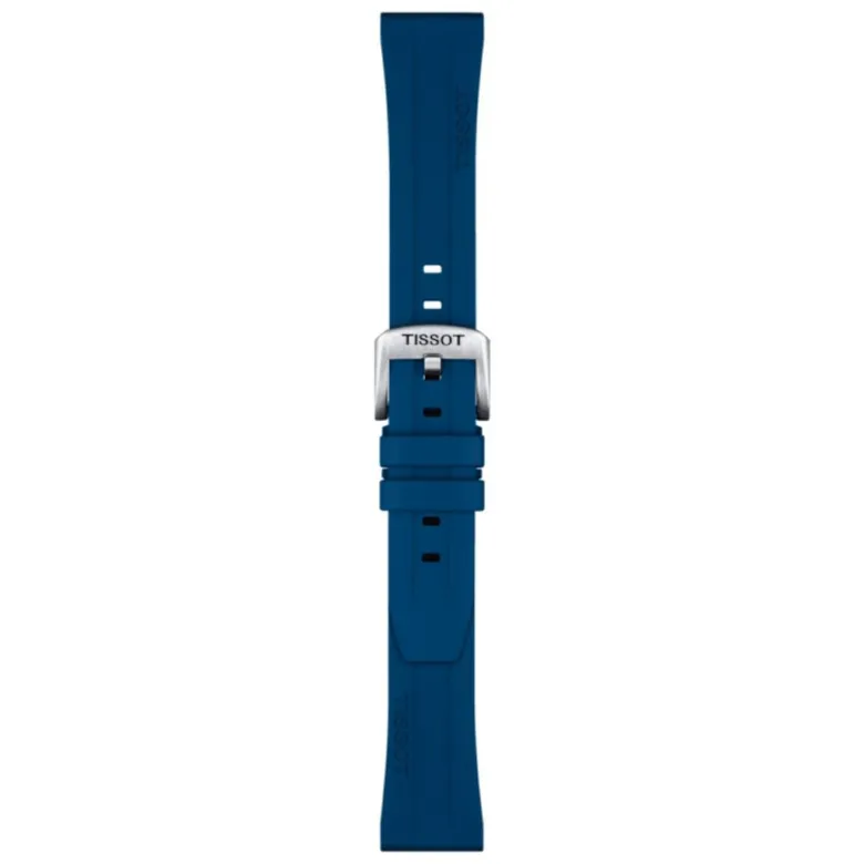 Tissot ranneke, 20 mm, sininen silikoni, T852044837
