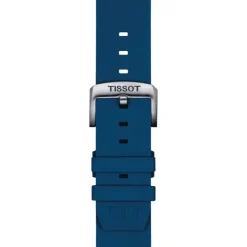 Tissot ranneke, 22 mm, sininen silikoni, T852047175