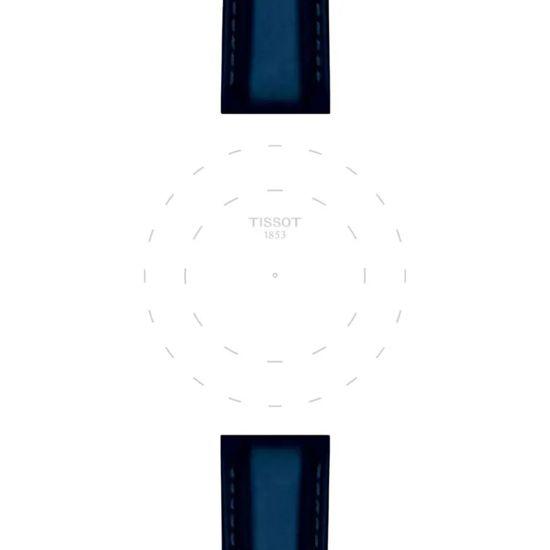 Tissot ranneke, 18 mm, tummansininen, T852048150