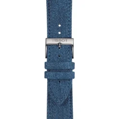 Tissot ranneke, 22 mm, vaaleansininen kangas, T852046781