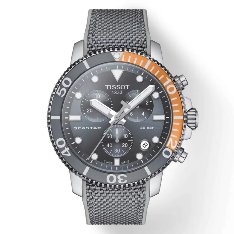 Tissot Seastar 1000 Chronograph, T1204171708101 rannekello