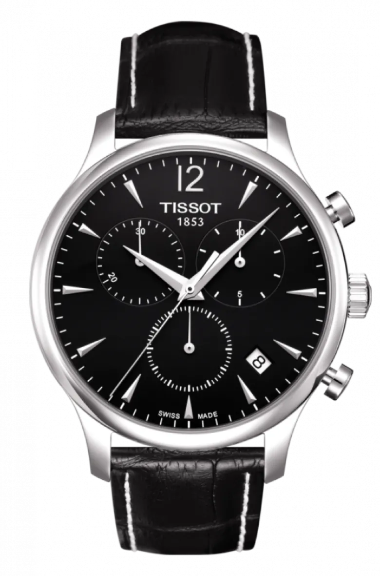 Tissot Tradition Chronograph T063.617.16.057.00, miesten rannekello
