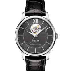 Tissot Tradition Powermatic 80 Open Heart, miesten rannekello
