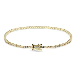 Vittoria keltakultainen tennis timanttirannekoru, 0,97ct